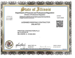 Illinois Roofing License